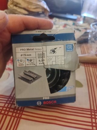 Spazzola a tazza Bosch PRO Metal heavy