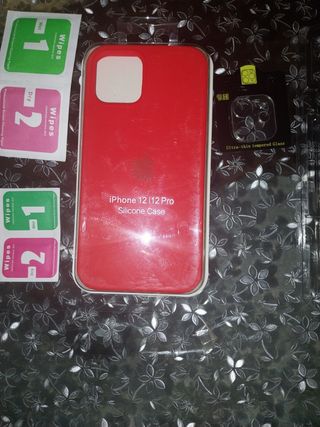 Custodia per iPhone 12/12 Pro + protezione antispia e fotocamera