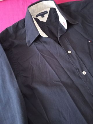 Camisa Tommy Hilfiger Azul Talla M