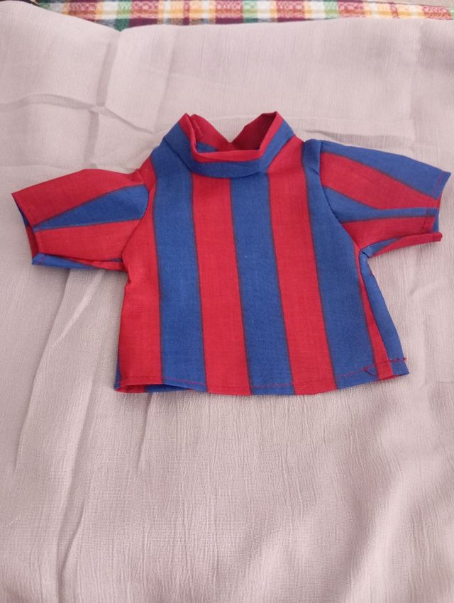 Camiseta de muñecas a rayas