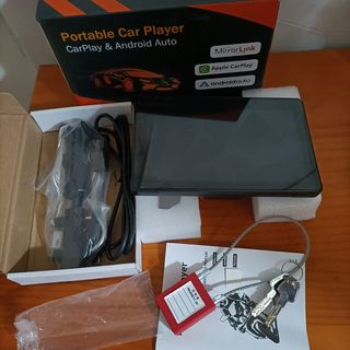Reproductor Coche Portátil CarPlay Android Auto