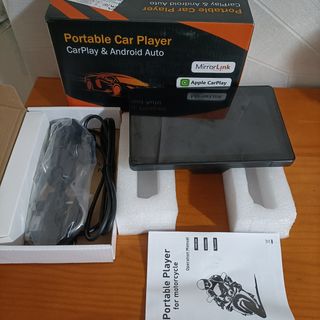 Reproductor Coche Portátil CarPlay Android Auto