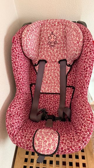 Cojín Asiento Coche Universal i-Size Rosa