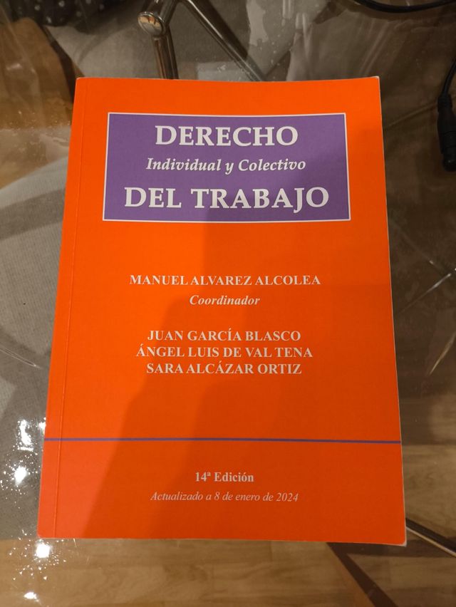 Derecho Individual y Colectivo del Trabajo