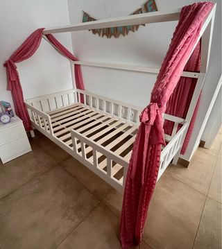Cama casita Montessori 90