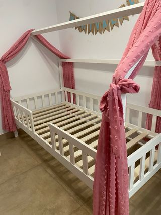 Cama casita Montessori 90