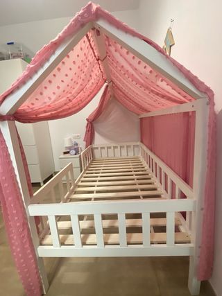 Cama casita Montessori 90