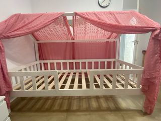 Cama casita Montessori 90