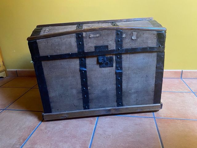 Baúl antiguo restaurado