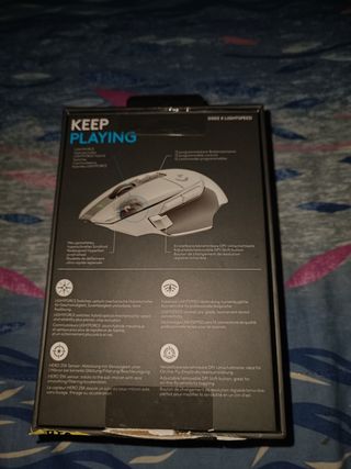 Logitech G502 X Lightspeed Wireless Mouse Bianco