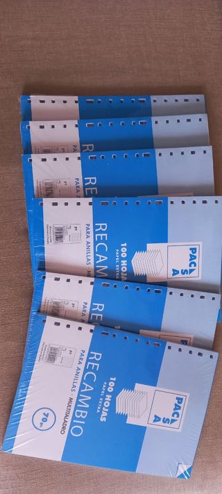 Recambio Papel Multitaladro 100 Hojas 70gr