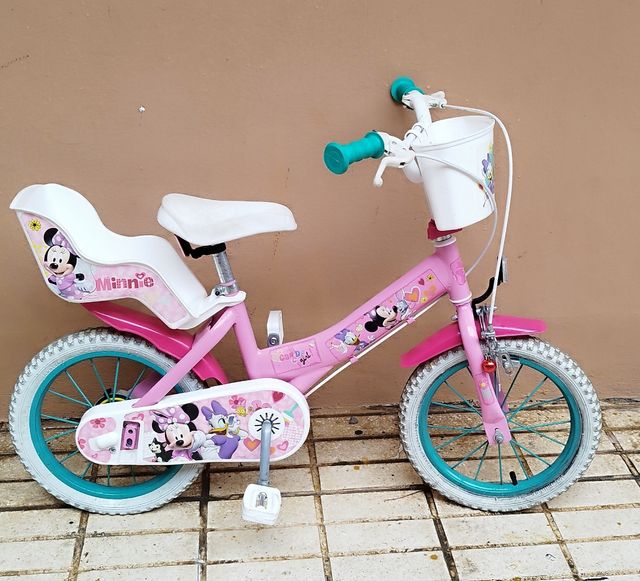 Bicicleta infantil Minnie Mouse