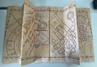 Mapa del Merodeador Harry Potter