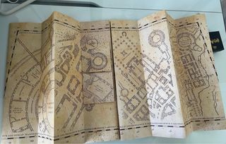 Mapa del Merodeador Harry Potter