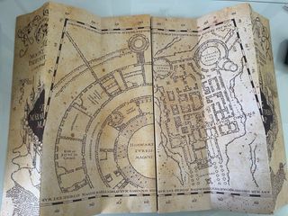 Mapa del Merodeador Harry Potter