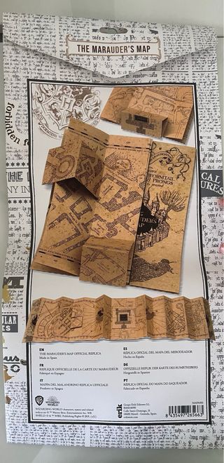 Mapa del Merodeador Harry Potter