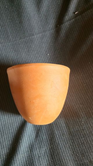 Vaso de parede em barro