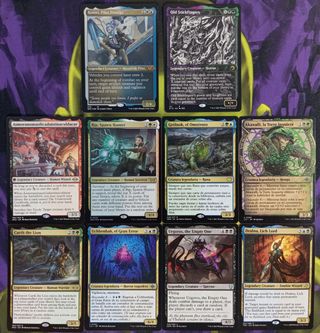 LOTE 10 LEGENDARIAS Magic The Gathering