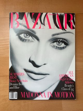 Madonna revista bazaar 1994 USA magazine