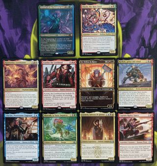 LOTE 10 Legendarias Magic The Gathering