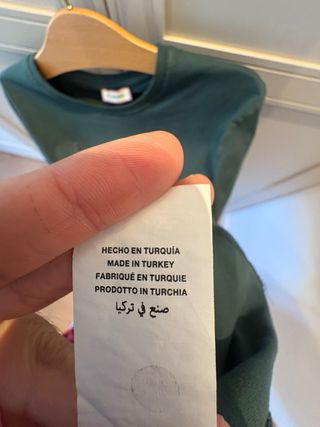 Camiseta El Ganso verde talla M