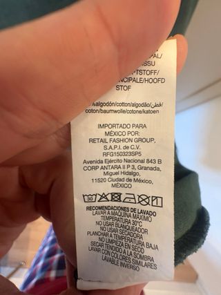 Camiseta El Ganso verde talla M