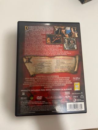 Pack 3 DVDs Piratas del Caribe (Español)