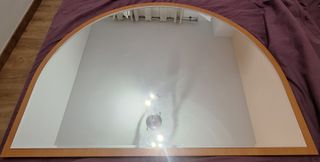 Specchio da camera da letto in ciliegio