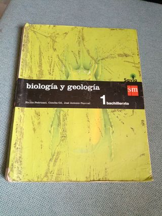 Biología y geología. 1 Bachillerato. Savia (Spa...