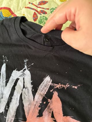 T-shirt originale Coldplay taglia L donna