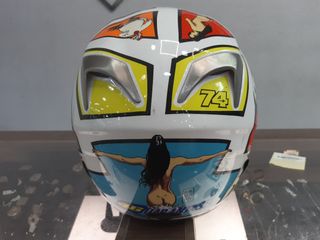 Casco Integral Agv Mugello Valentino Rossi 2006 Talla Ml 