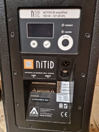 Altavoces Nítid N12 Amate Audio