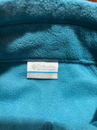 Forro polar Columbia azul