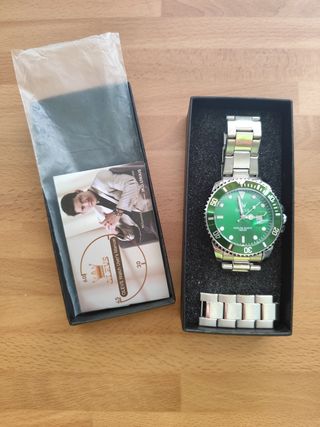 Reloj Olevs Acero Inoxidable Hombre Verde