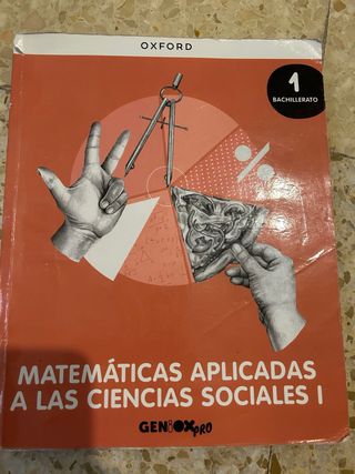 libro matemáticas aplicadas a las ccs 1 bachillera