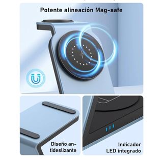 Cargador Inalámbrico 3 en 1