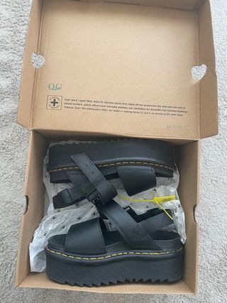 Sandali Dr. Martens Voss Quad Donna Neri
