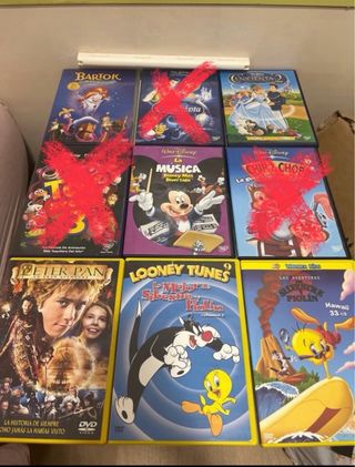 Películas DVD Disney y Más