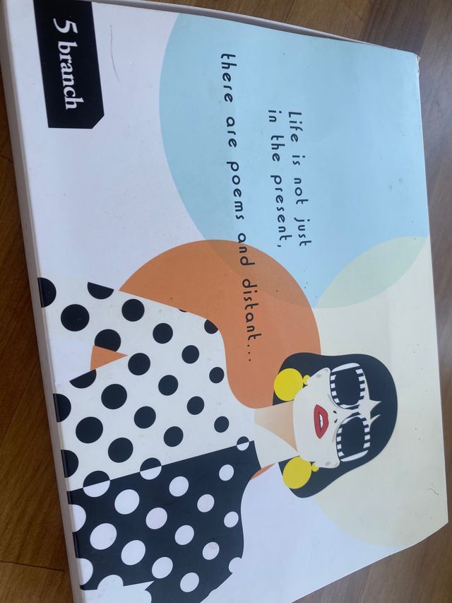 Estuche 5 cucharas cerámica diseño de japon