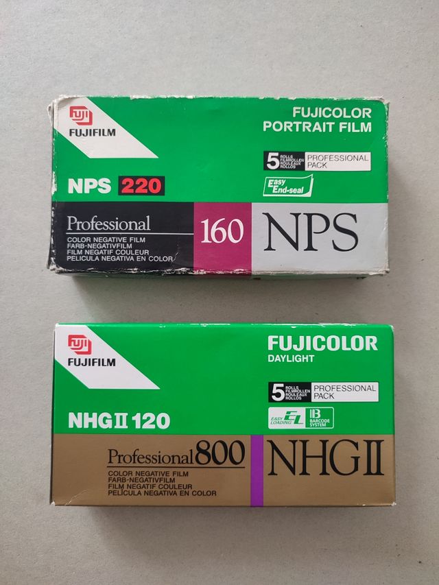 Fujifilm Fujicolor 160 NPS + NHG II 800