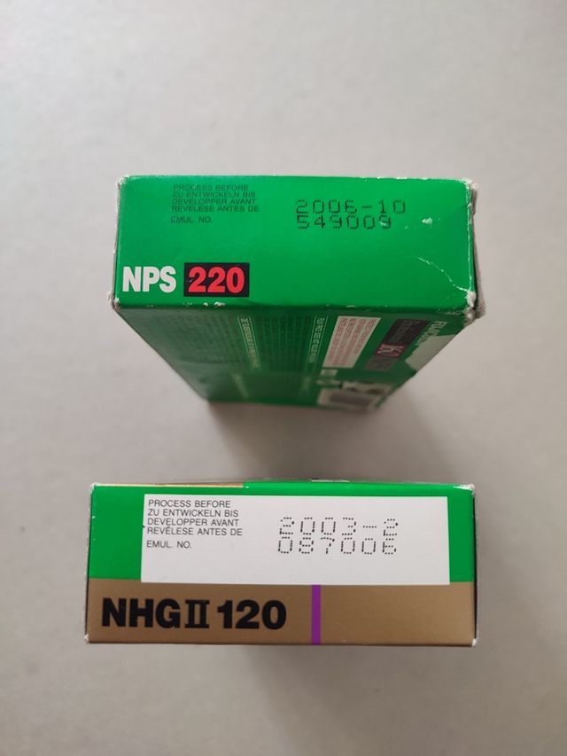 Fujifilm Fujicolor 160 NPS + NHG II 800