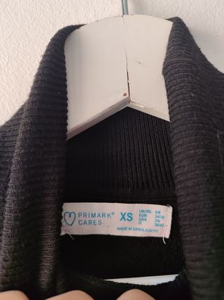 Jersey Primark Rayas Cuello Alto Talla XS