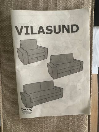 Sofá Cama Vilasund Beige