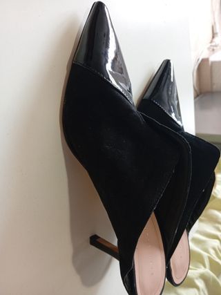 Zapatos Zara Talla 37 Negros