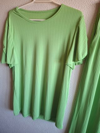 Conjunto pantalón y casaca mujer M