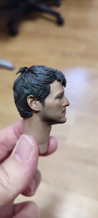 Esculpido cabeza Pedro Pascal Hot toys 1/6