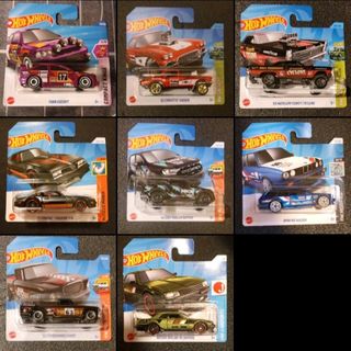 Lote 8 coches Hot Wheels