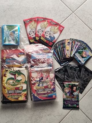 Lotto Dragonball Cardgame 2 Deck + 7 Bustine