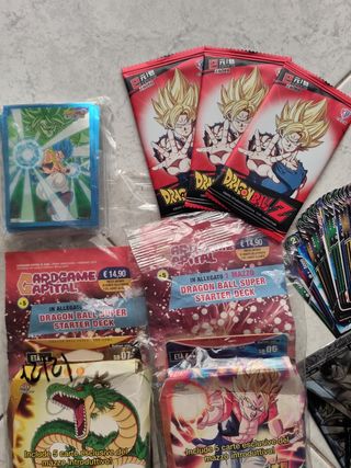 Lotto Dragonball Cardgame 2 Deck + 7 Bustine