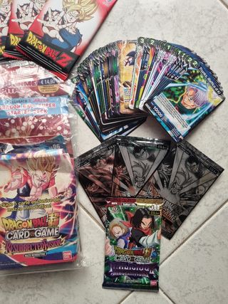Lotto Dragonball Cardgame 2 Deck + 7 Bustine